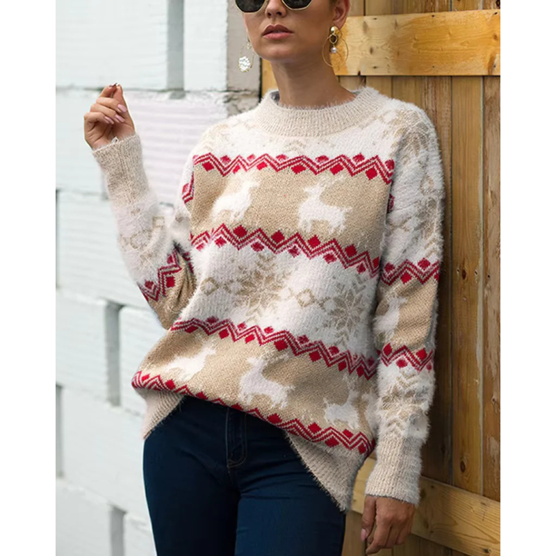 Maglione in stile vintage senza tempo