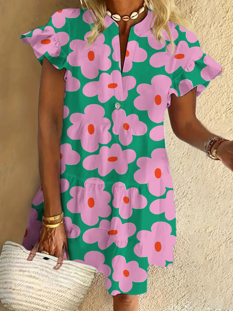 Vestito dal design curato