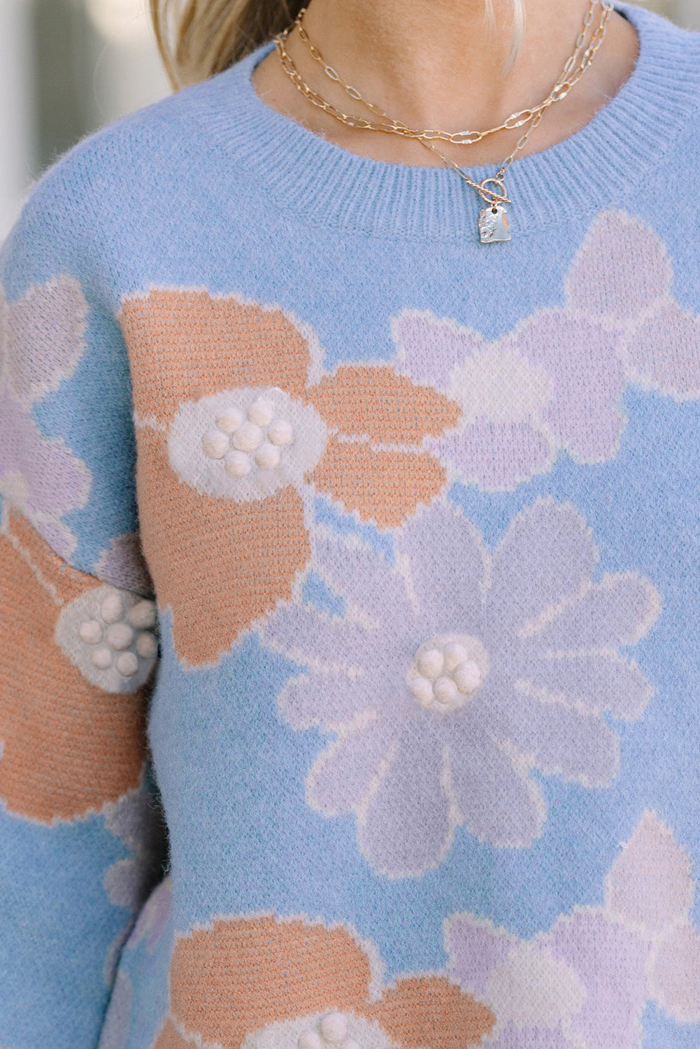 Maglione dal design curato