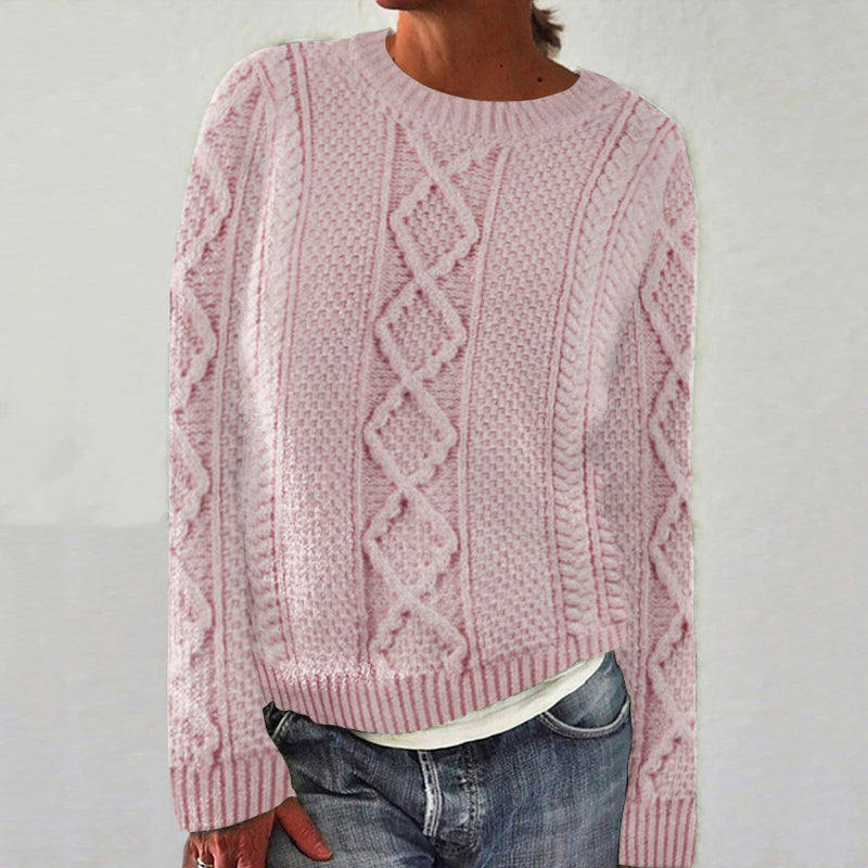 Woman Burke Clan Aran Sweater artswardrobe