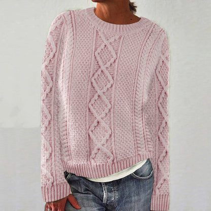 Woman Burke Clan Aran Sweater artswardrobe