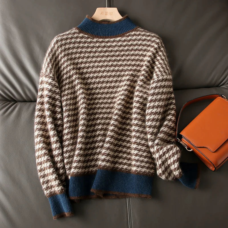 Maglione dal design curato