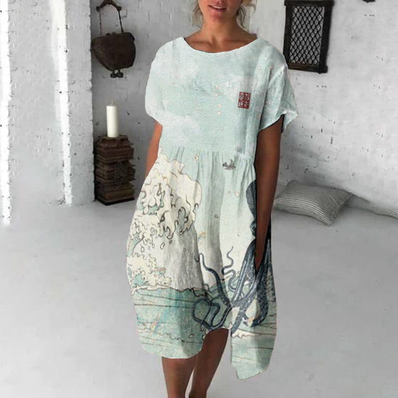 Vestito dal design curato