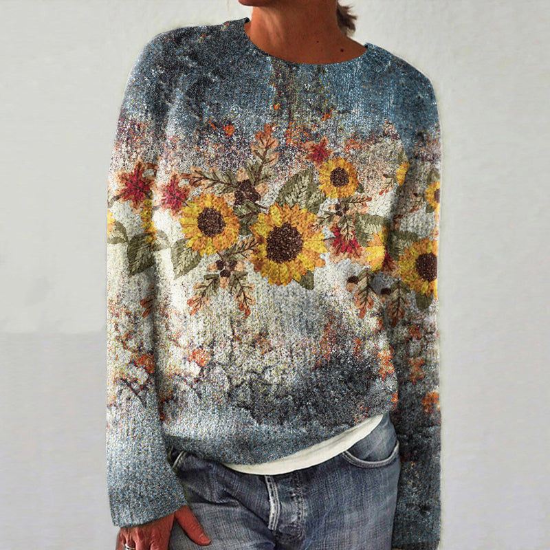 Maglione dal design curato