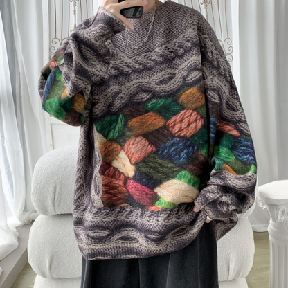 Maglione in stile vintage senza tempo