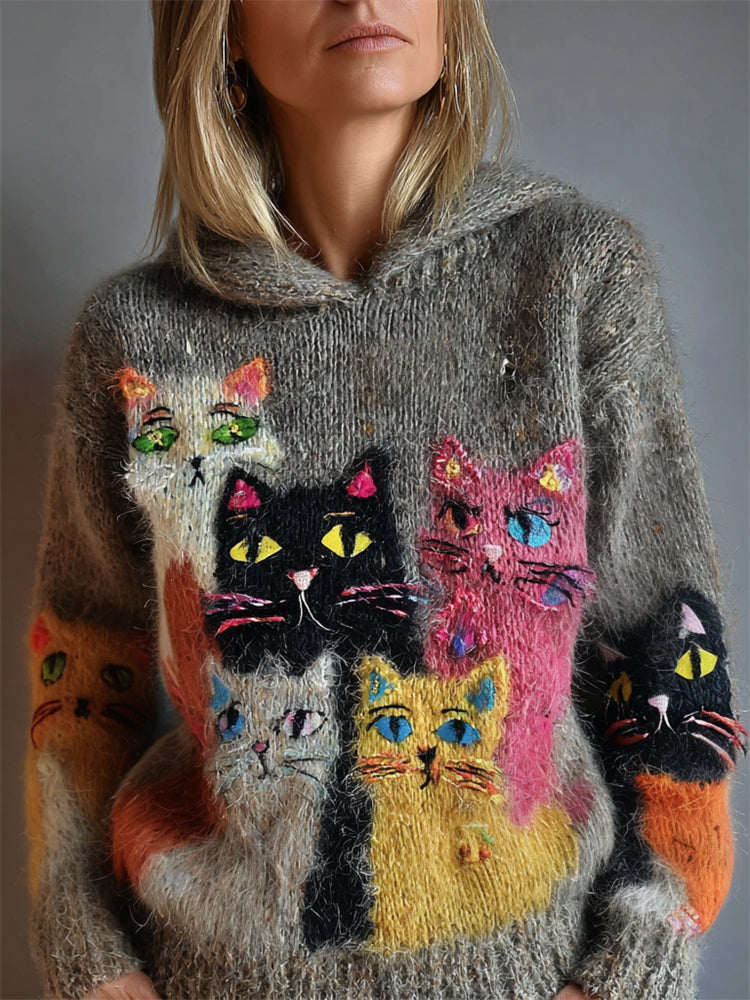 Maglione dal design curato