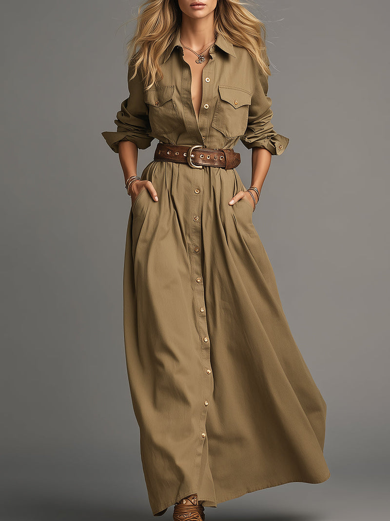 Vestito dal design curato