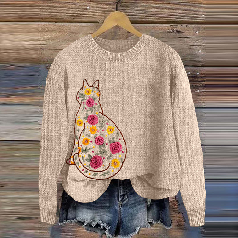 Maglione in stile vintage senza tempo