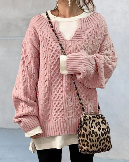 Maglione dal design raffinato