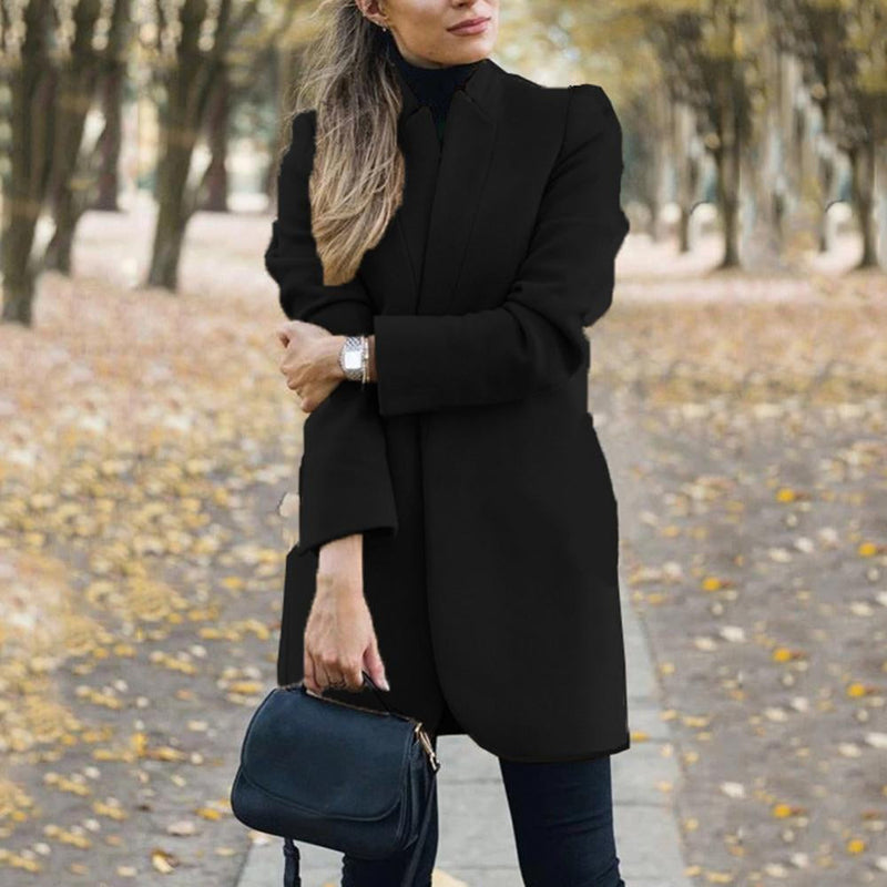 LP | Cappotto corto elegante da donna per il tempo libero e gli affari