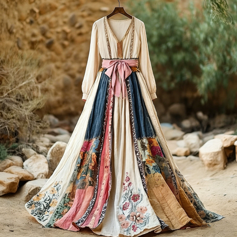Vestido de estilo vintage atemporal