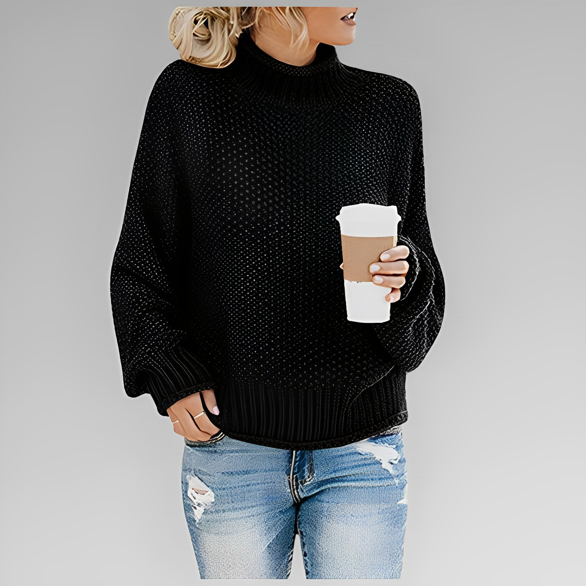 Eveline | Fashionable and Effortless winter Pullover