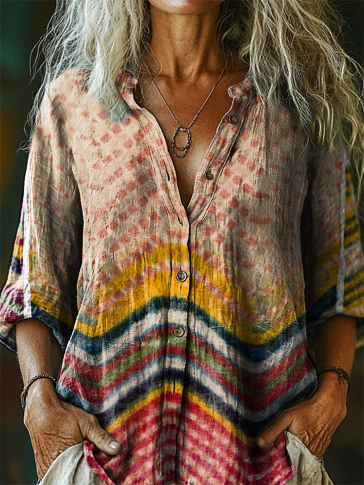 Camicia in stile vintage senza tempo