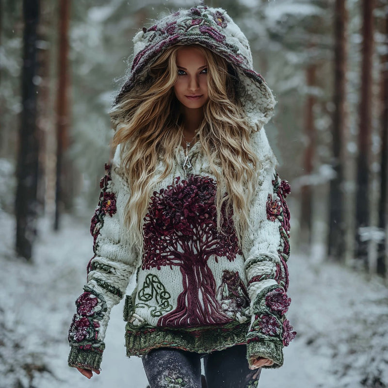 Maglione dal design curato