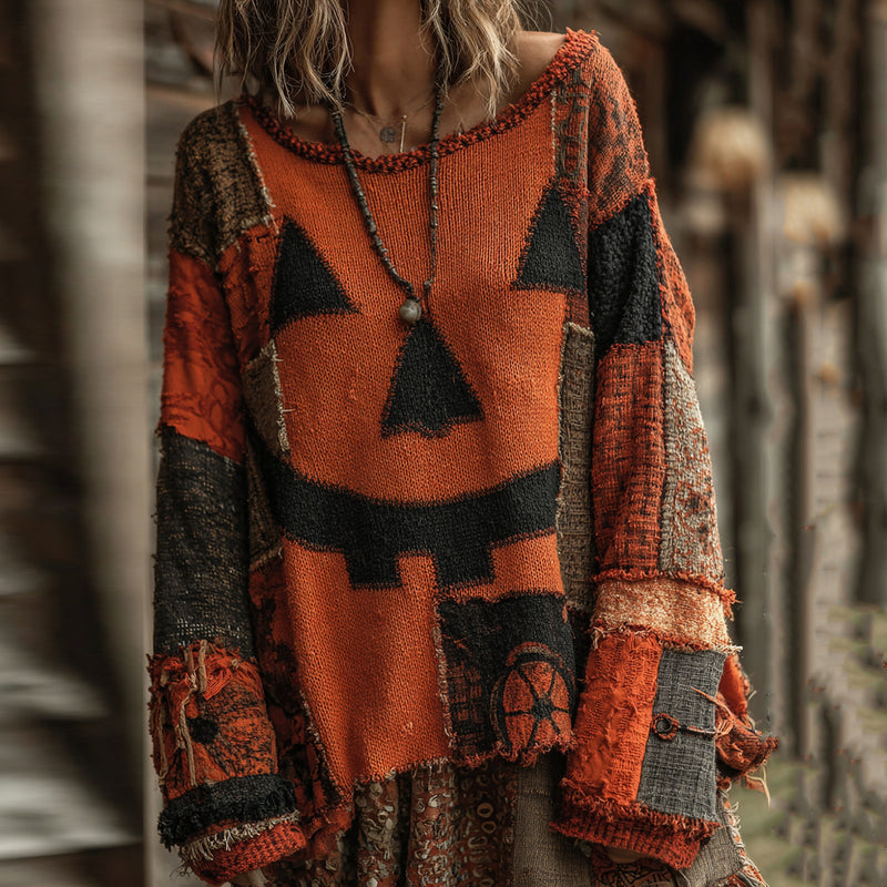 Maglione dal design curato