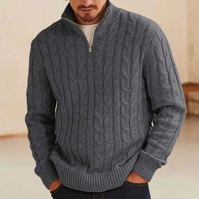 Maglione dal design curato
