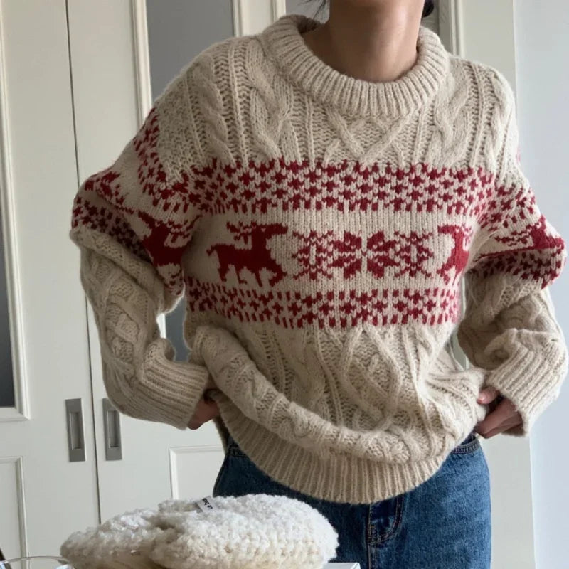 Maglione dal design curato