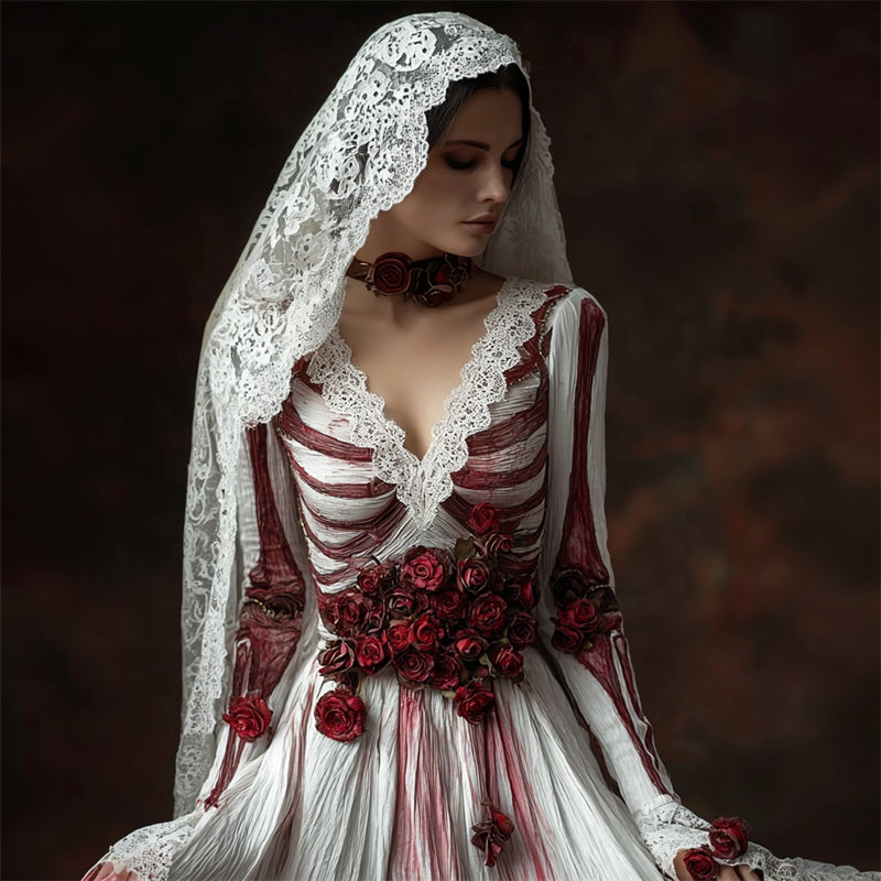 Vestito dal design curato