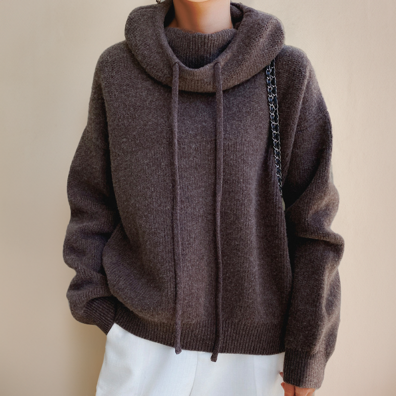 Maglione dal design aggraziato