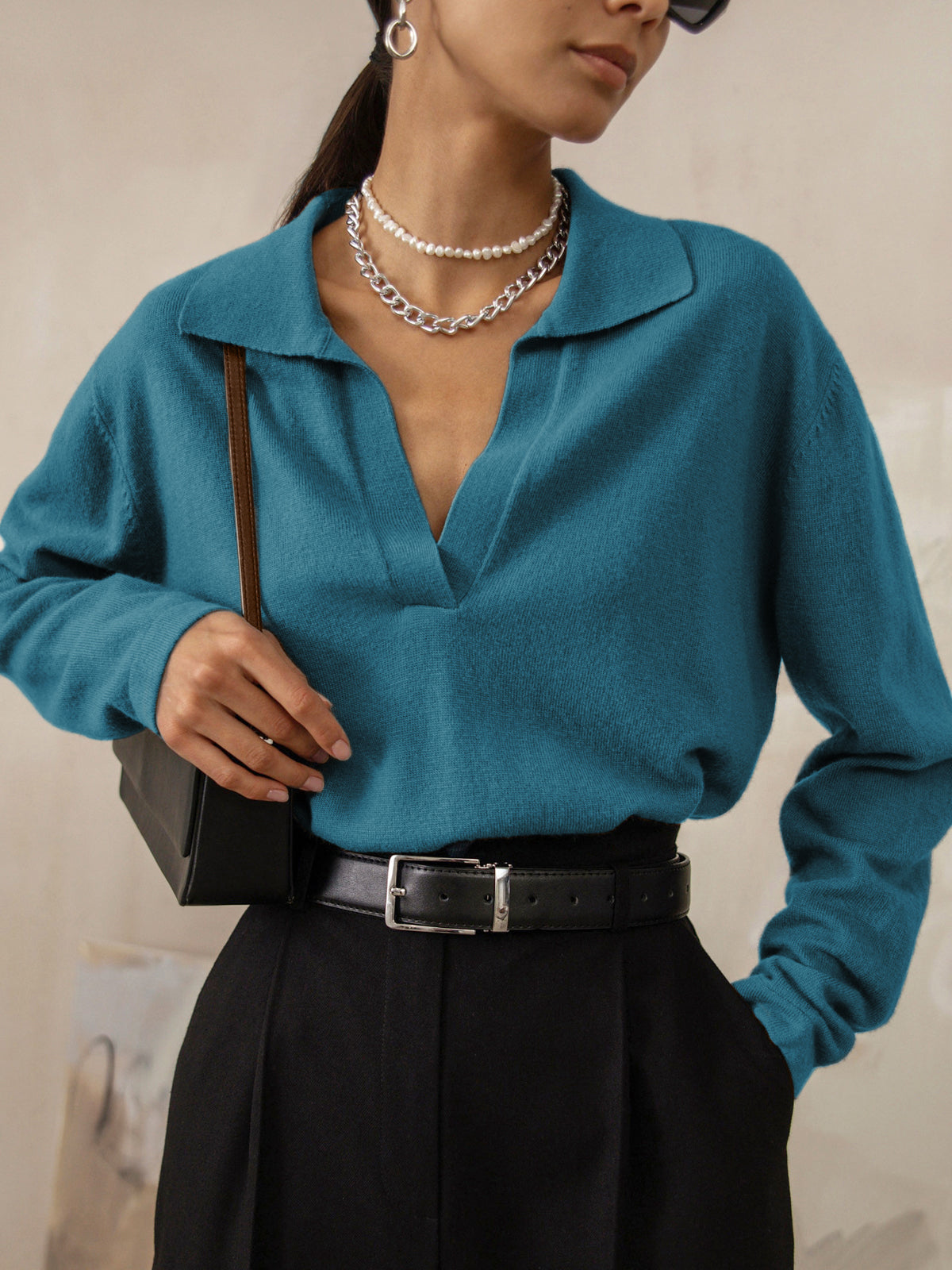 Maglione in stile vintage senza tempo