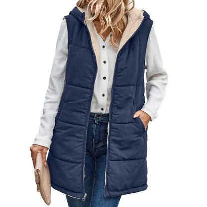 LP | Gilet da donna con cappuccio