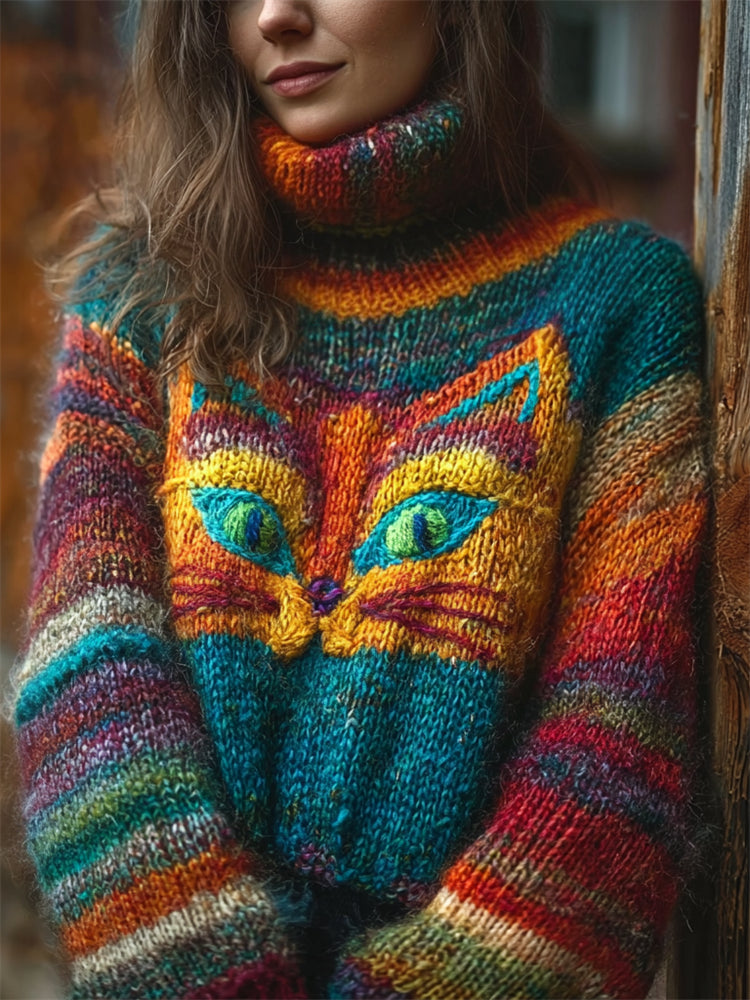 Maglione dal design curato