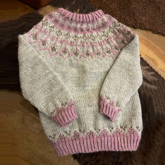 Vintage Floral Pattern Cozy Crew Neck Sweater elevenforest