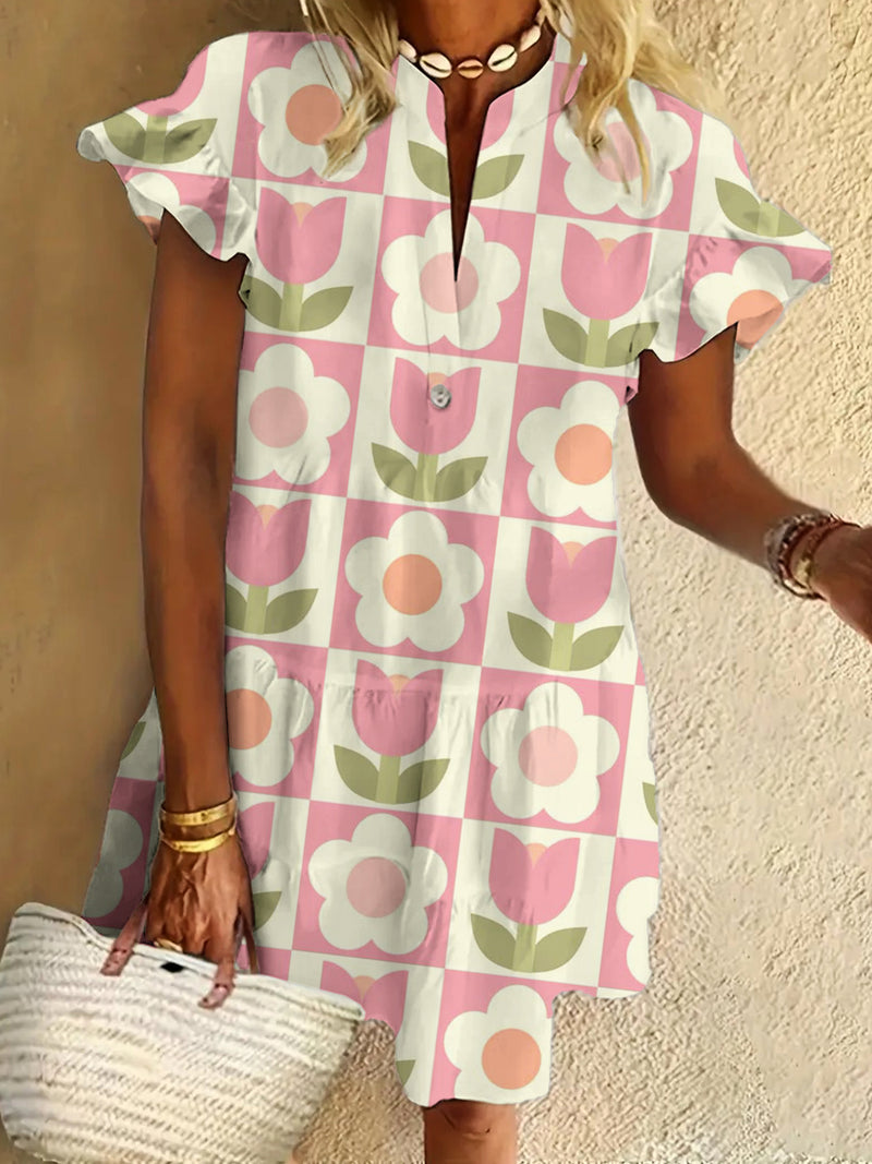 Vestito dal design curato