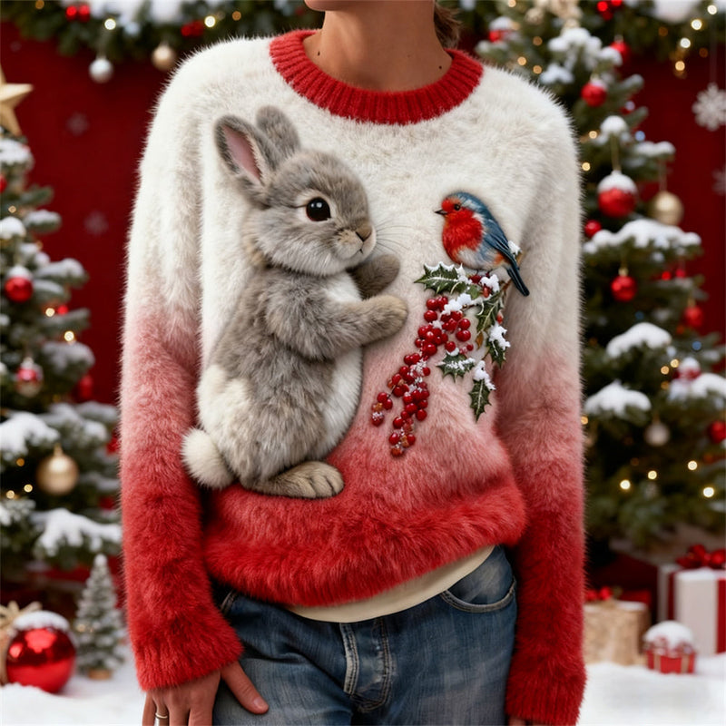 Maglione dal design curato