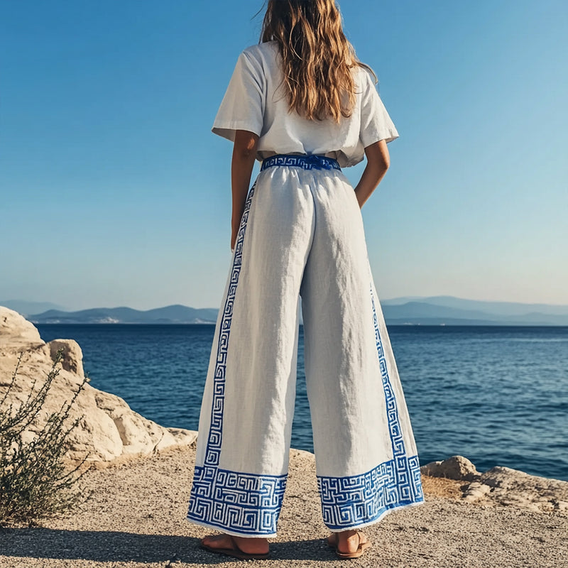 Pantaloni dal design curato