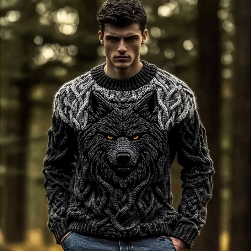 Maglione in stile vintage senza tempo