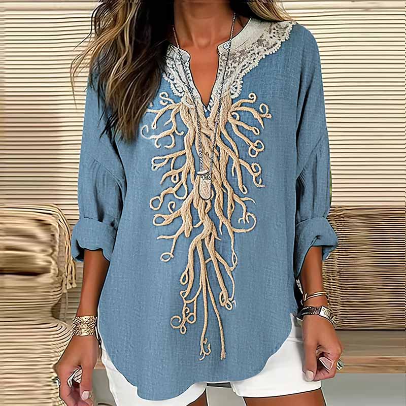 Camicia dal design curato