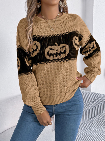 Maglione dal design curato