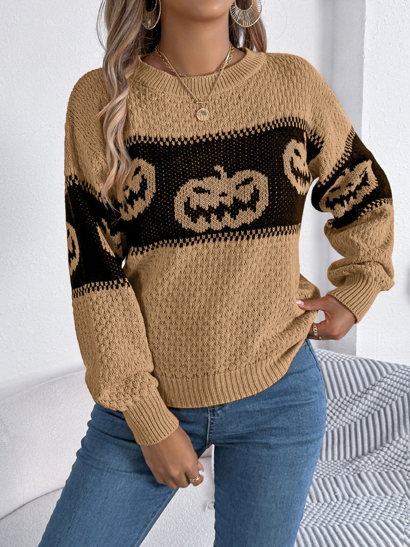 Maglione dal design curato