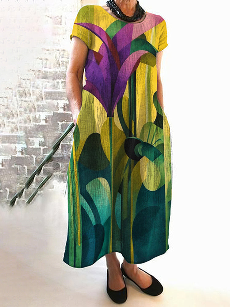 Vestito dal design curato