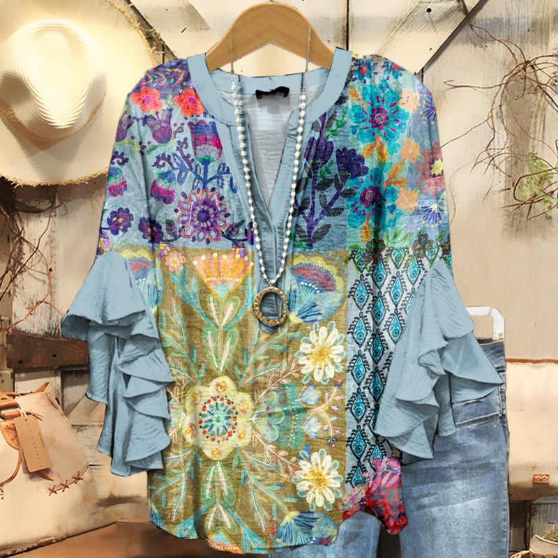 Top ispirato al vintage