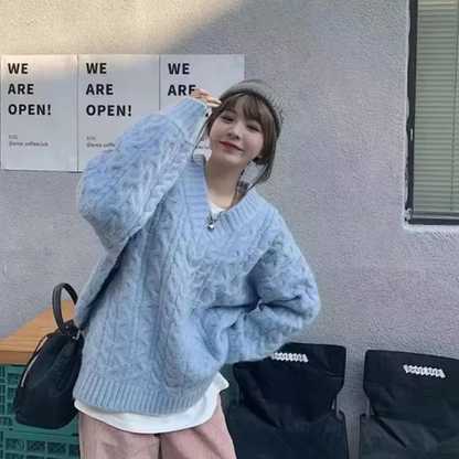 Maglione in stile vintage senza tempo