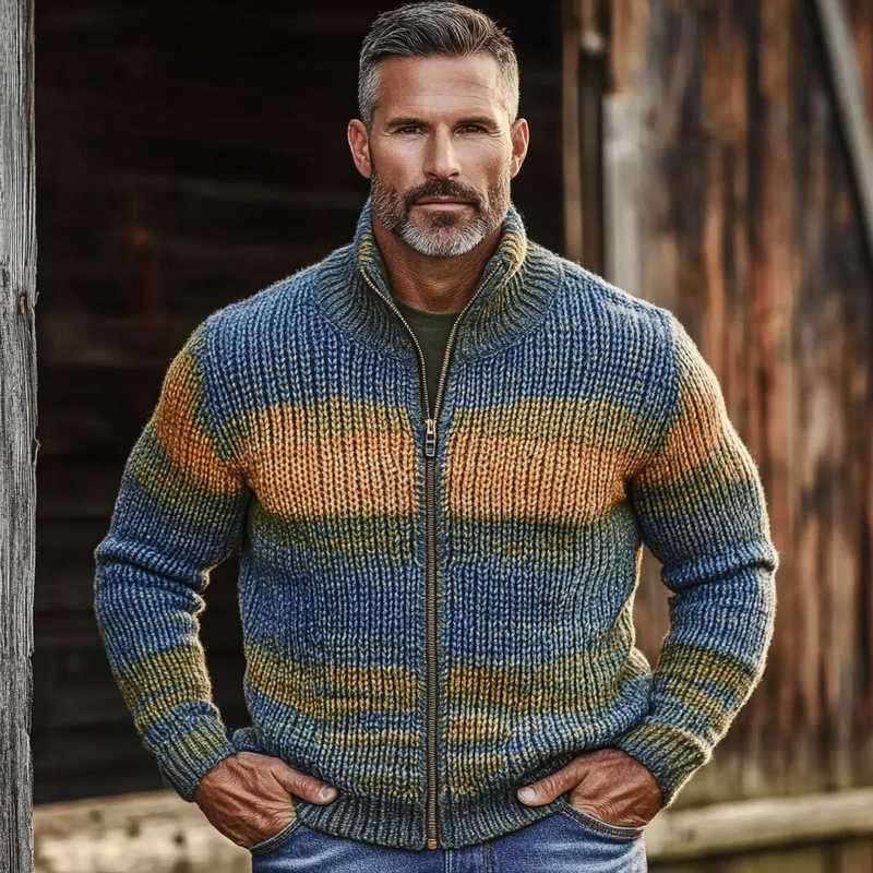 Maglione dal design curato
