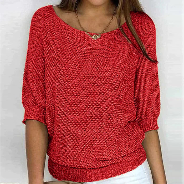 Maglione dal design curato