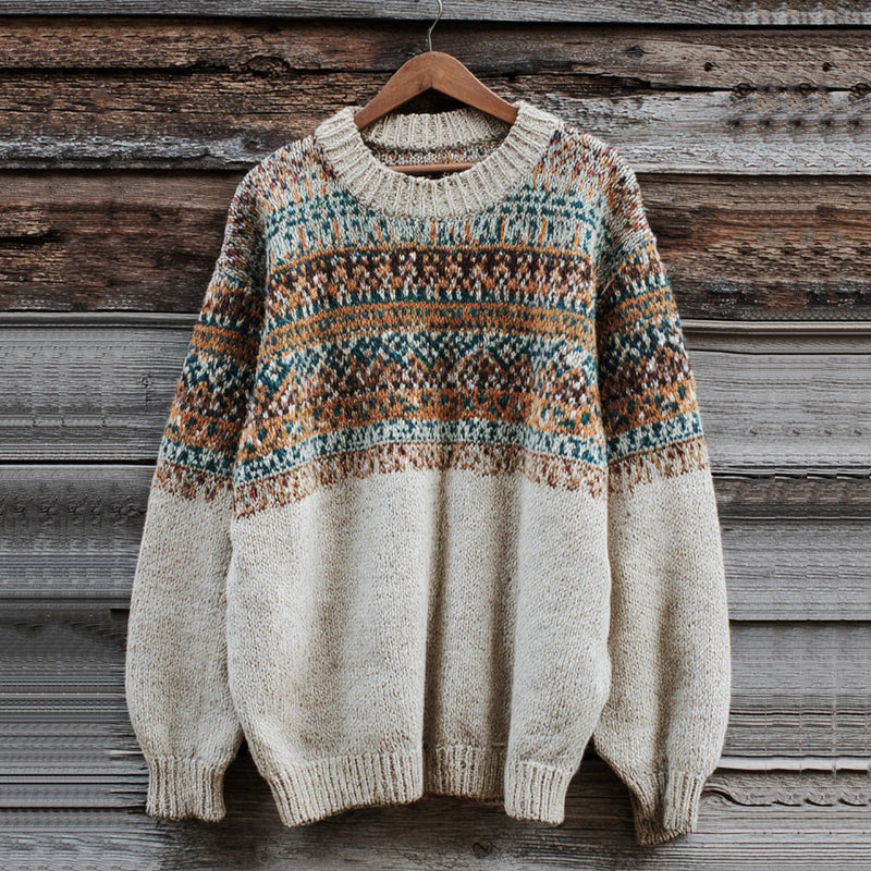 Maglione in stile vintage senza tempo