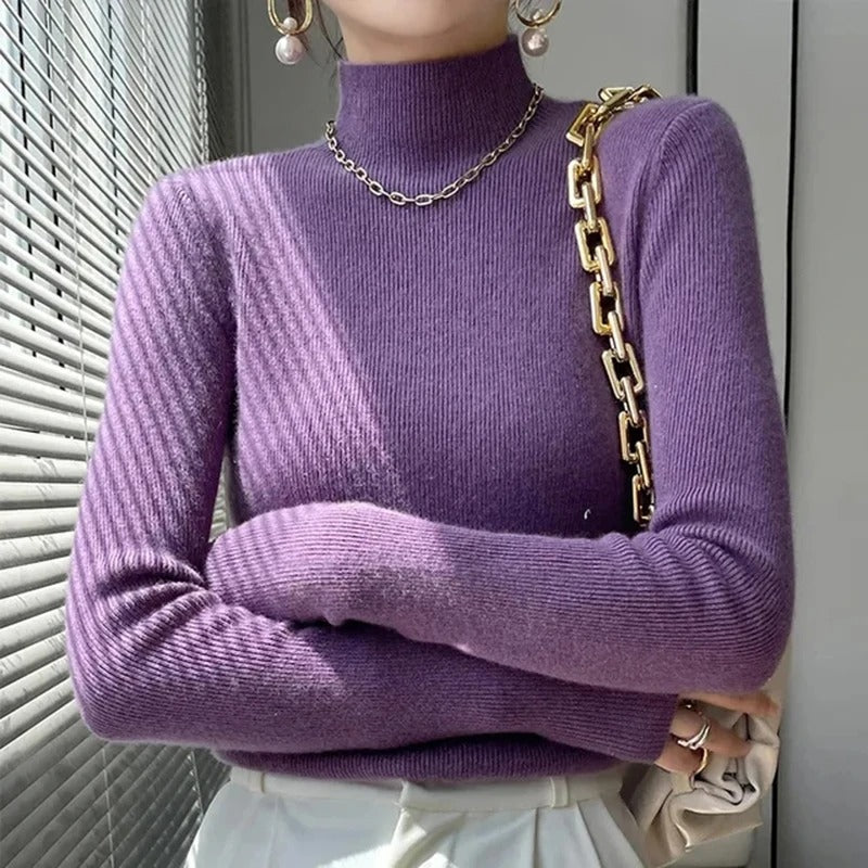 Maglione dal design curato
