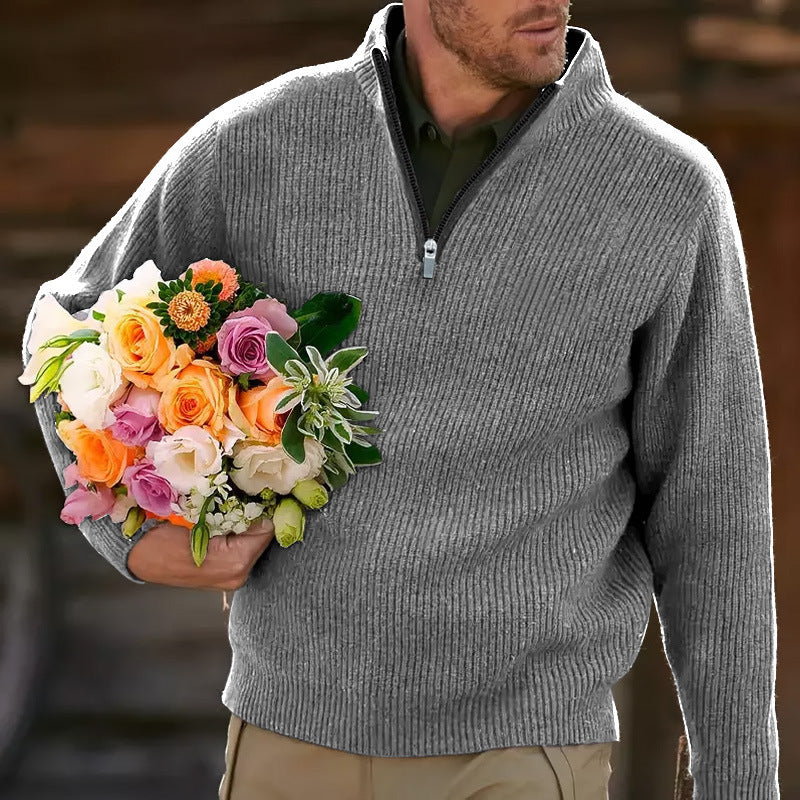 Maglione dal design curato