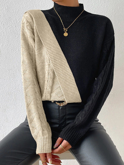 Maglione dal design curato