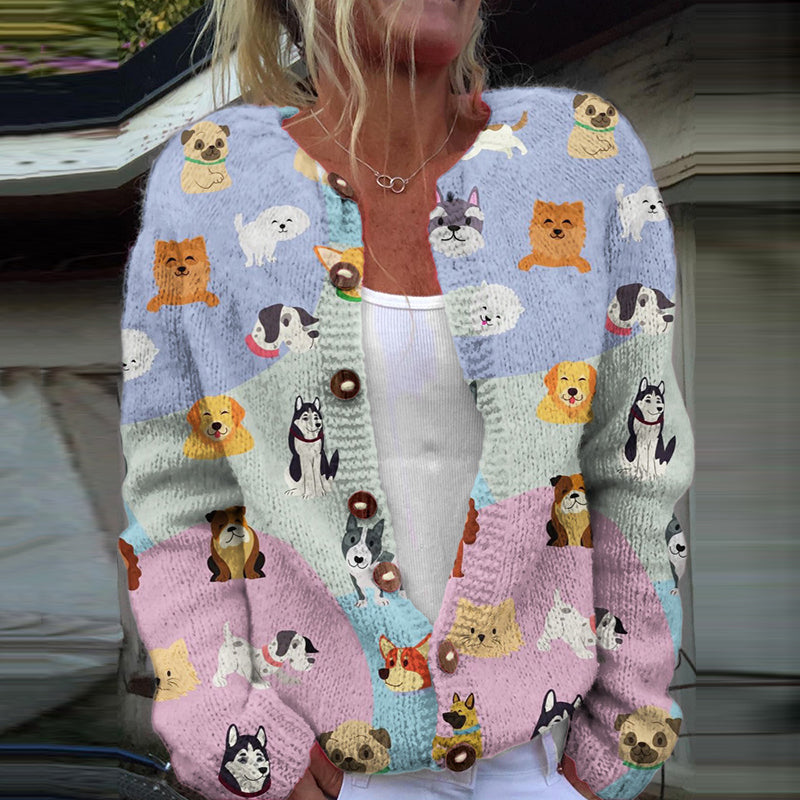 Cardigan ispirato al vintage