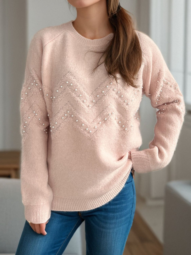 Maglione dal design curato