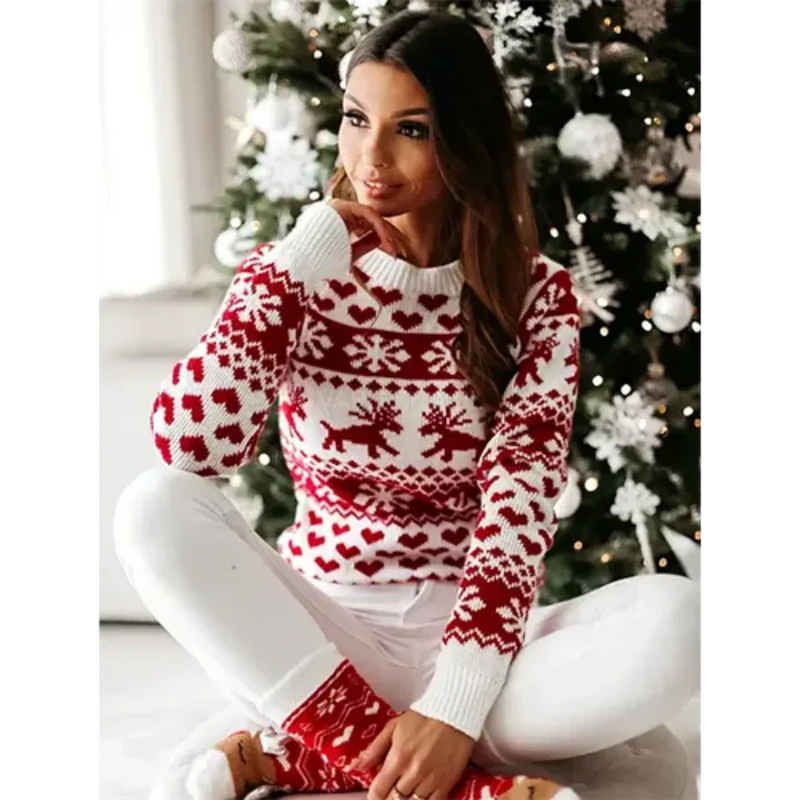 Maglione dal design curato