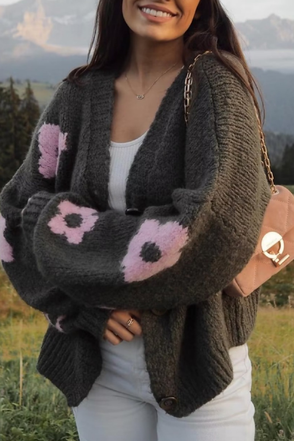 Maglione dal design curato