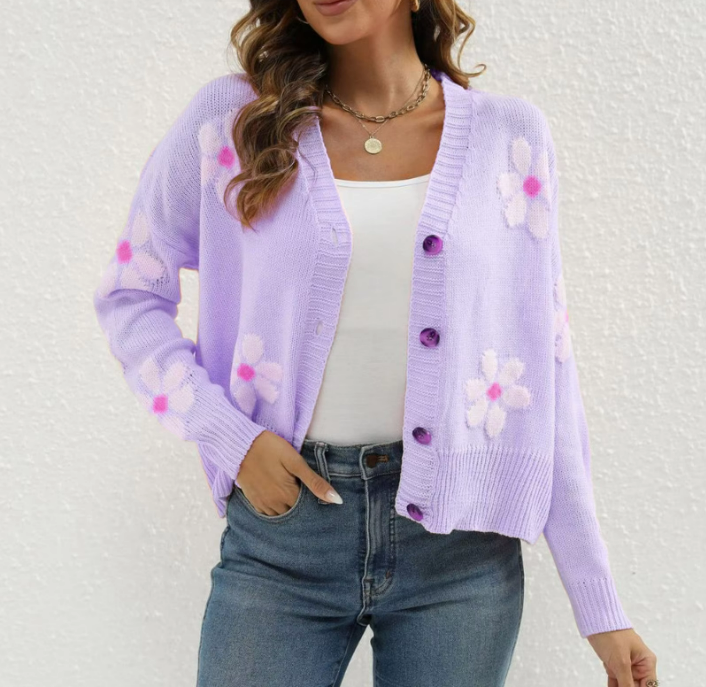 Maglione dal design curato