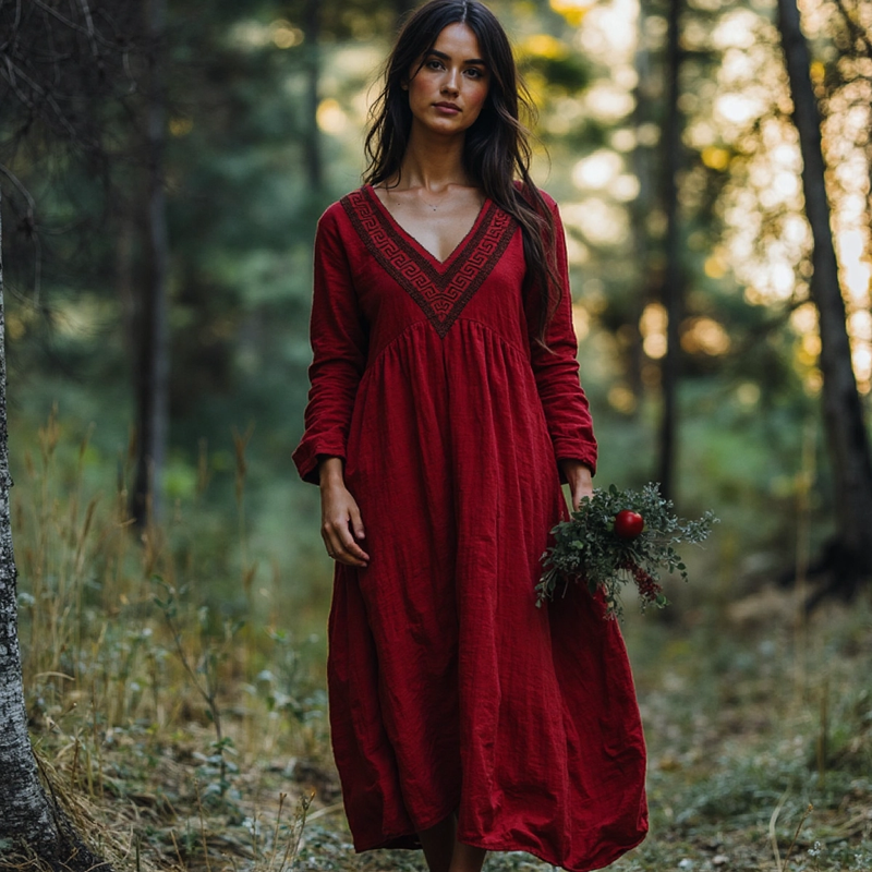 Vestito ispirato al vintage
