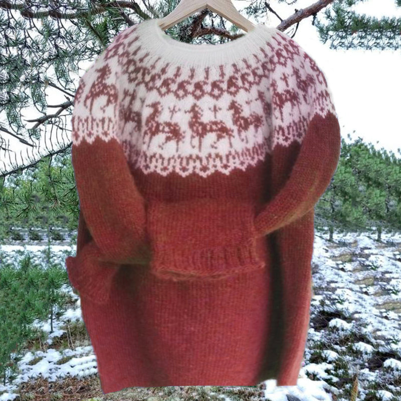 Maglione in stile vintage senza tempo